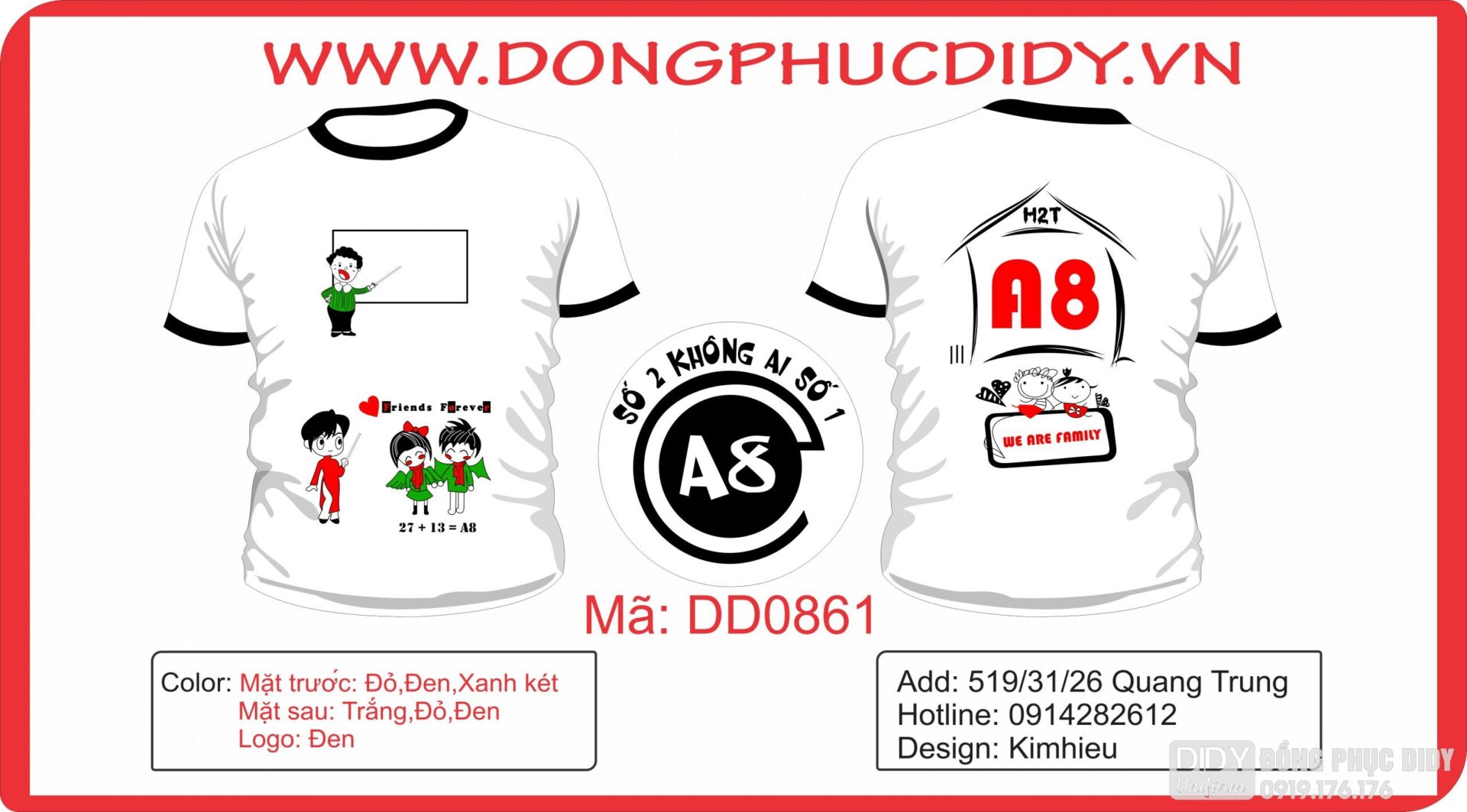 A8 - We are family - Đồng Phục DIDY