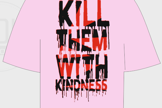 Áo lớp oversize màu hồng