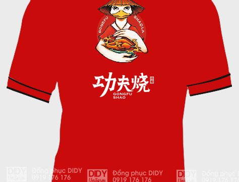 Áo thun nhà hàng, áo thun quán cafe