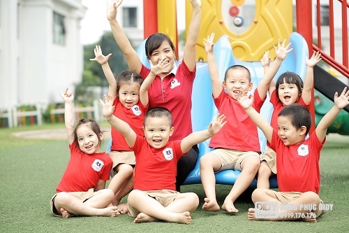 Mẫu đồng phục mầm non Đắk Lắk đẹp