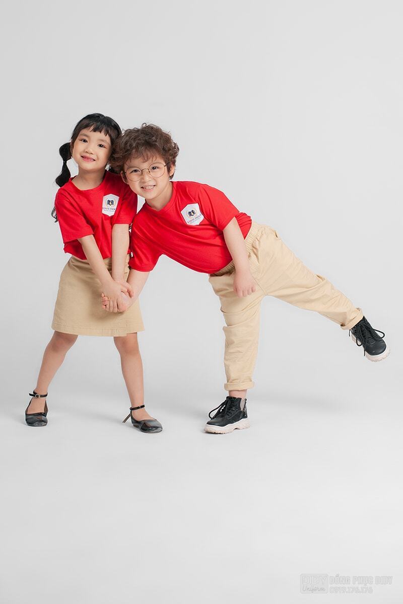 Mẫu đồng phục mầm non Đắk Lắk đẹp