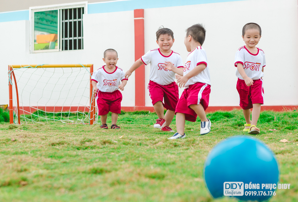Mẫu đồng phục mầm non Đắk Lắk đẹp