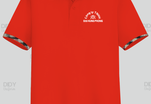 Áo thun nhân viên Du lịch Hang Câu - Lý Sơn