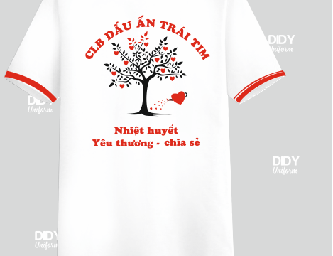 Đồng phục CLB tình nguyện Dấu Ấn Trái Tim
