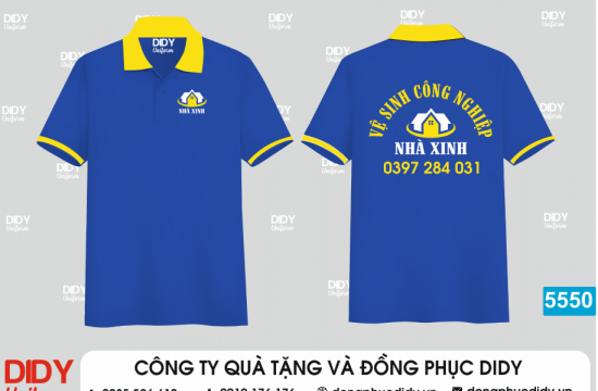 Đồng phục vệ sinh công nghiệp nhà xinh Quảng Ngãi