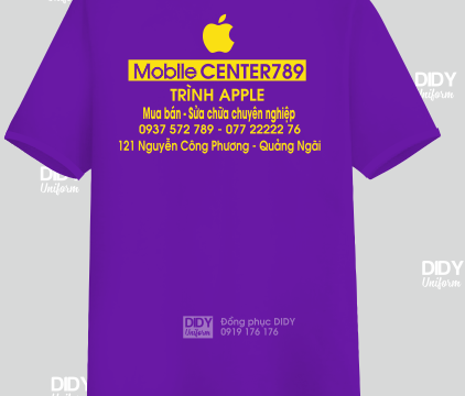 Đồng phục cửa hàng sửa chữ điện thoại TRình Apple