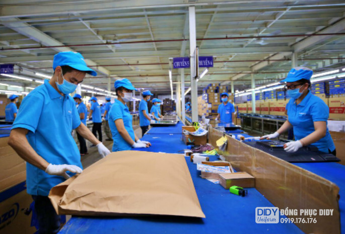 Xưởng may đồng phục công nhân tại Quảng Ngãi chất lượng