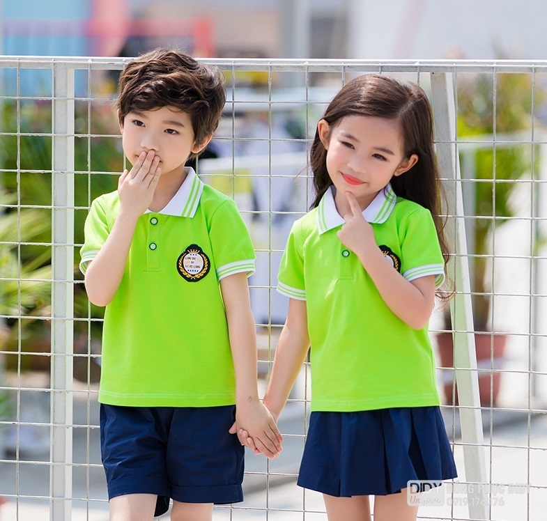 May đồng phục mầm non tại Quảng Ngãi: Chất liệu tốt, thoải mái cho bé