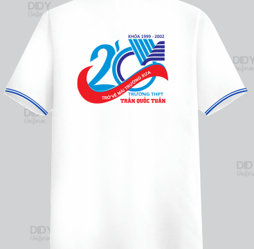 áo thun hội khóa 20 năm Trường THPT Trần Quốc Tuấn