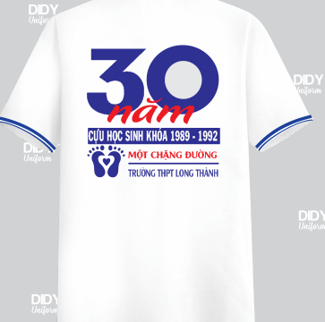 Áo thun hội khóa 30 năm ra trường