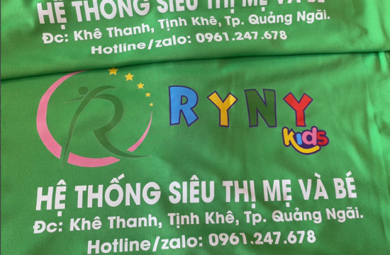 Đồng phục cửa hàng mẹ và bé RyNy kids