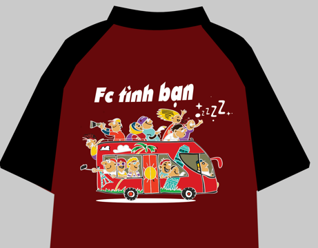 Áo lớp 6B - FC tình bạn