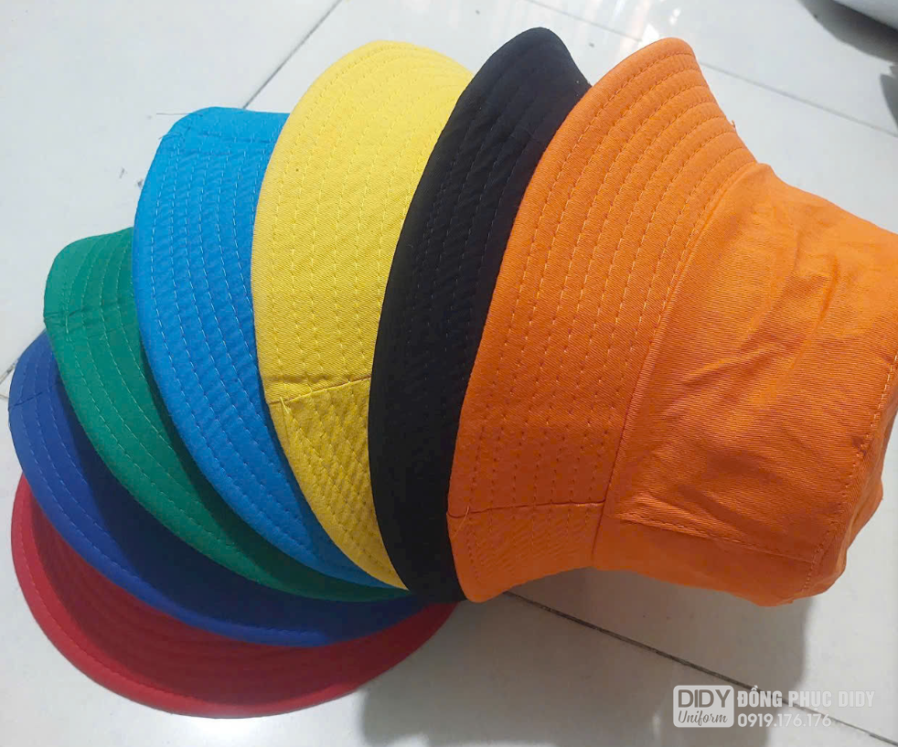 Nhận làm mũ theo mẫu riêng, in/thêu logo nhanh – đẹp – chuẩn màu!