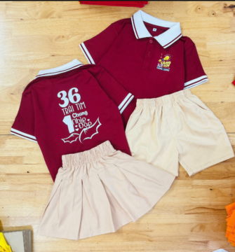 Áo lớp tiểu học