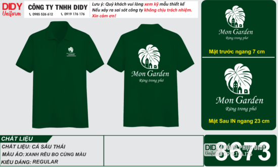 Áo thun Mon Garden