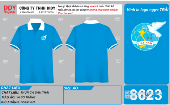 Áo thun hội LHPN Việt Nam